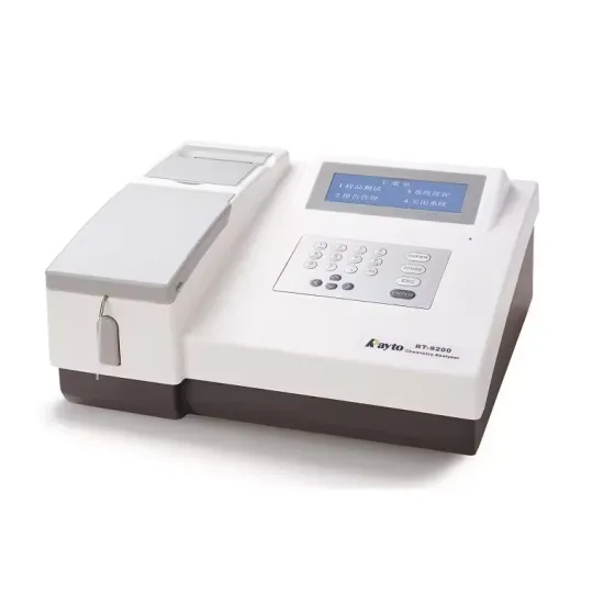 RT-9200 Open System Semi-Auto Chemistry Analyzer