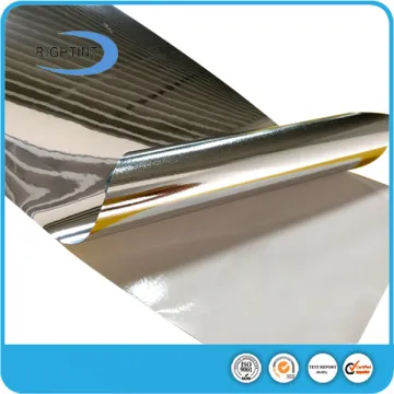 self adhesive vinyl glossy laser vinyl sticker paper