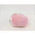 Pink hedgehog plush toy pendant wholesale