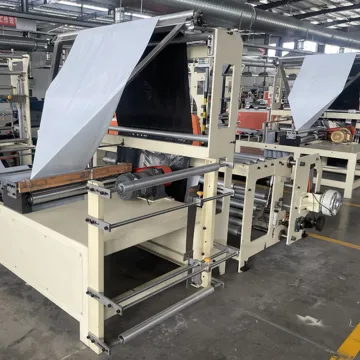 High-Speed HDPE LDPE Plastic Film Bag Roll Folding, Rewinding, and Side Sealing Machine