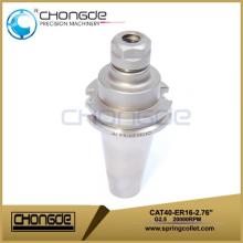 Ultra precision CAT40 ER16 Collet Chuck with 2.76" Projection