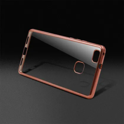 LZB Luxury Electroplating TPU Case for Huawei P9 Lite,For Huawei P9 Lite soft Case