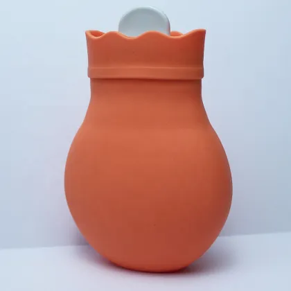 Silicone Hot Water Bag and Hand Warmer Bottle for Cold Hands Relief