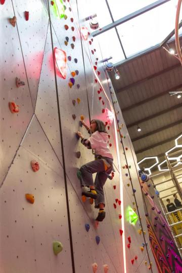 Indoor Children Climbing Wall for exercise