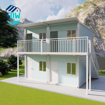 Colorful Living: Affordable Modular Flat Packaging Site for High-Quality Steel Container Homes