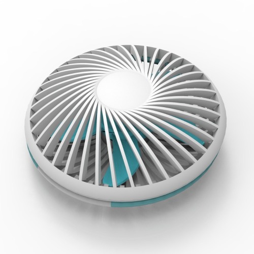 Mini ventilatore da tavolo USB ricaricabile portatile