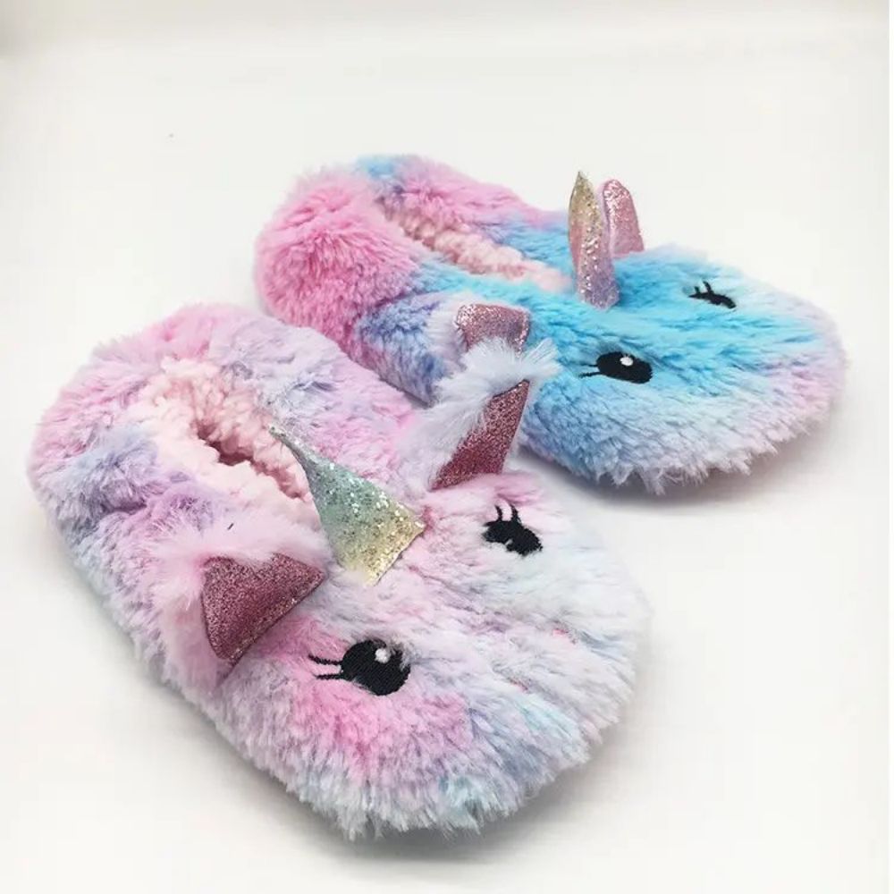 Fuzzy Ballerina Slippers