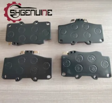 Front Brake Pad for Toyota Land Cruiser, Hilux, and 4Runner - 04491-60080