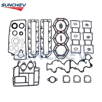SUNCHEV Power Head Gasket Kit 3B7-87121-0 For Tohatsu 80--90hp