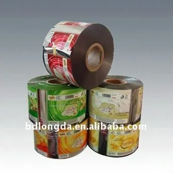 food grade laminated bag printed film roll