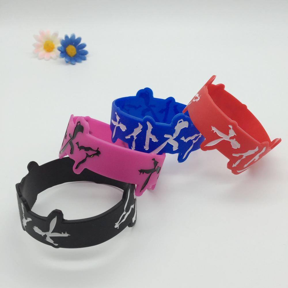 Figured Silicone Wristbands