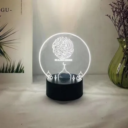 Christmas Game Controller Theme 3D Night Light and Wall Lamp: Brighten Your Space with Holiday Creativity