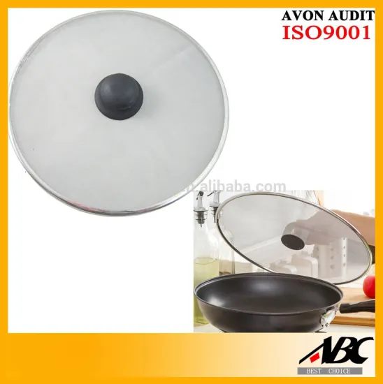 Stainless Steel Splatter Screen Kitchen Cookware