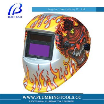 Hot Sale Auto-Darkening Welding Helmet with CE (HX-TN08-07)