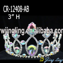 Wholesale Rhinestone Tiaras With Chunky Stone