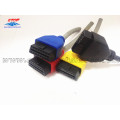 Custom Waterproofing M8 Sensor Cable Splitter Y Type