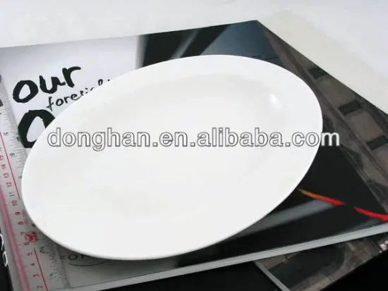 whole sale oval plate for restaurant,super white plate in good quality