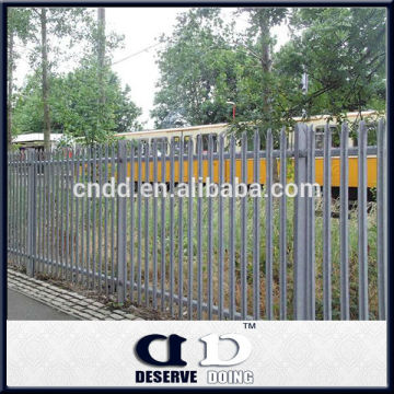 High security palisade fence