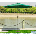 Outdoor centre pillar umbrella without light