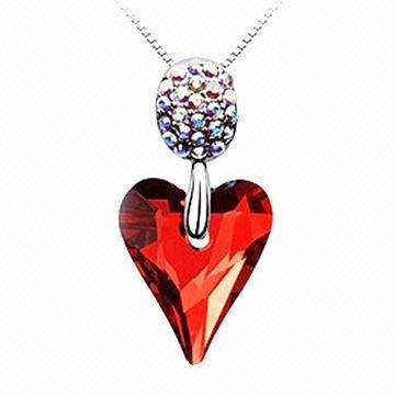 Swarovski Jewelry, Rhodium/Gold Plating, Customized Designs are Accepted