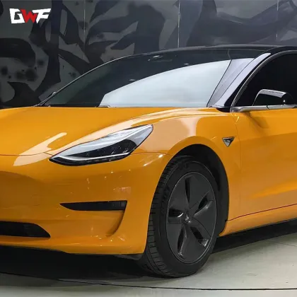 McLaren Orange Colored PPF