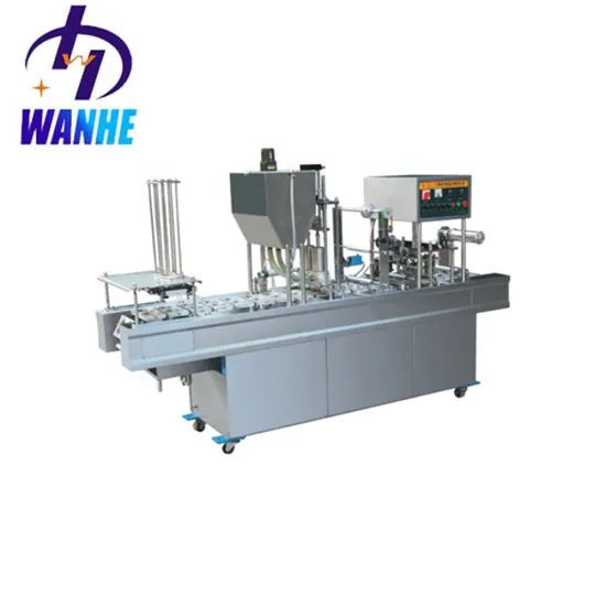 WANHE Indonesia Mechanical Water Cup Filling Sealing Machine