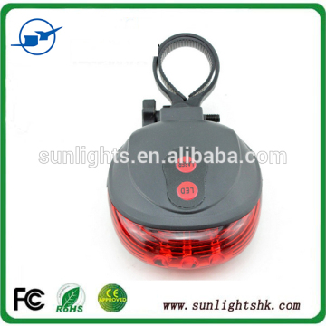 E410 led bike bicycle laser beam rear tail light
