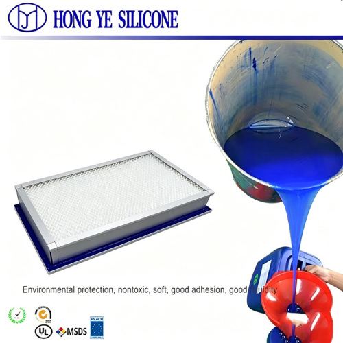 Precision Liquid Silicone Potting HEPA Filters Industrial