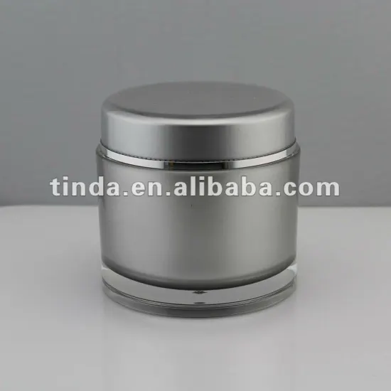 200g round acrylic jar
