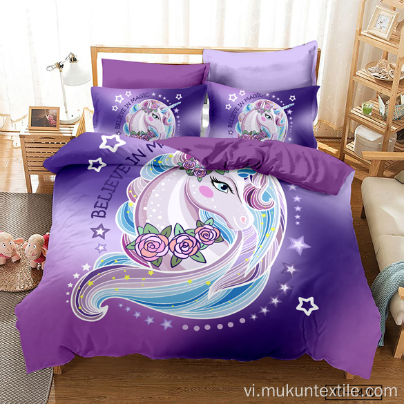 Phim hoạt hình Santa Claus Duvet Cover Set cho nhà