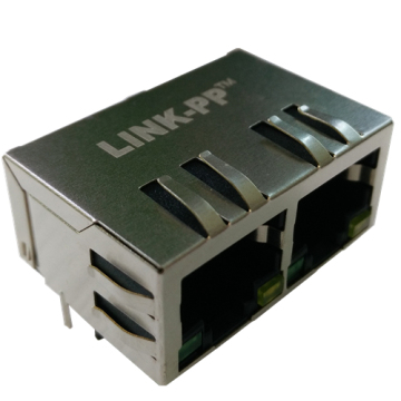 Double Shielded Multi-port RJ45 Modular Jack for IP Phone ,