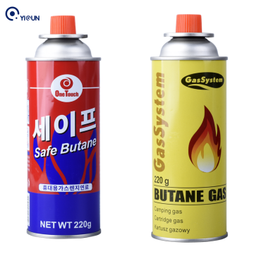 Butane Gas Cartridge Kit and Butane Fuel Canister