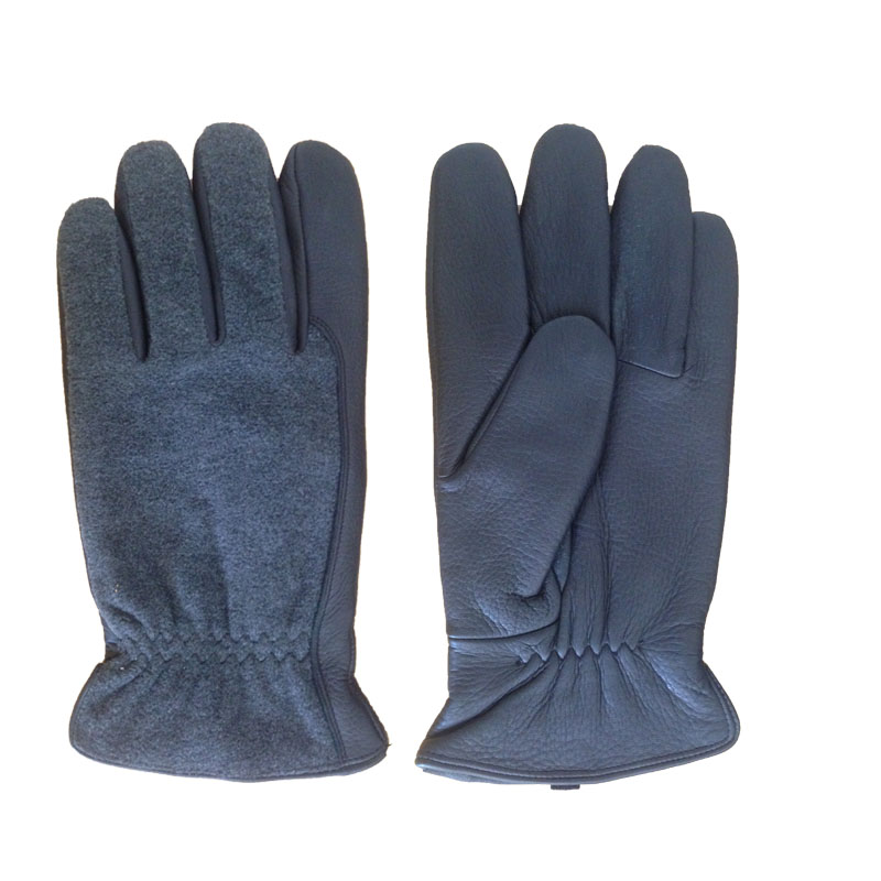 Guantes de cuero de piel de oveja de moda