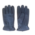 Kožené rukavice s čiernou farbou