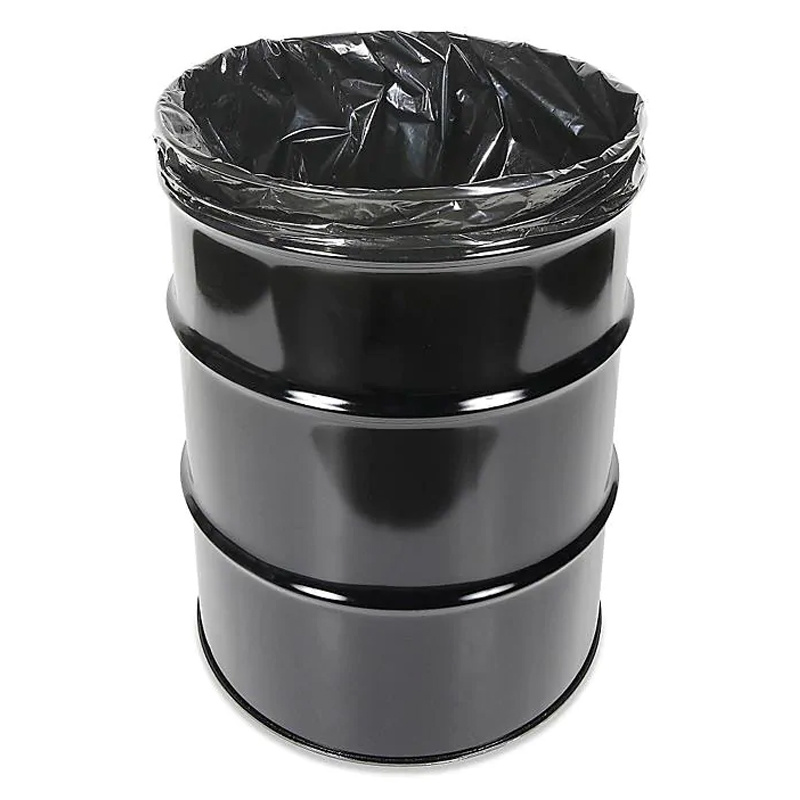 3 Mil Plastic Trash Bag Black Garbage Bag Heavy Duty