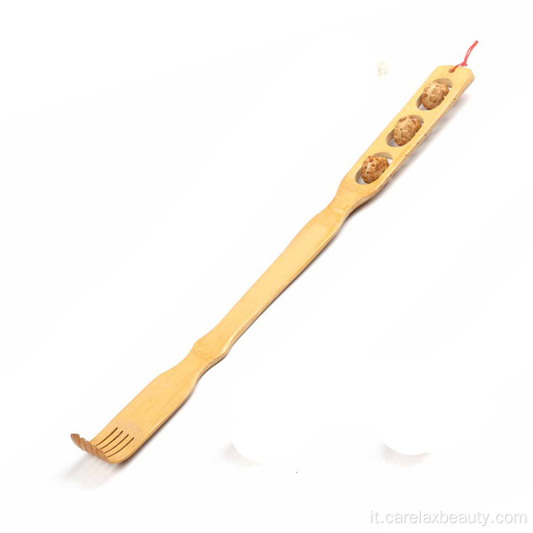 Scratch back scratchback in bambù in legno