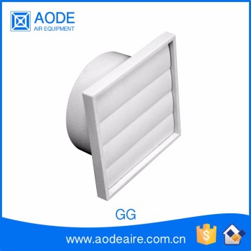 ABS Plastic gravity grille air duct diffuser for comercial air conditioning system, GG supply ceiling air register and grille
