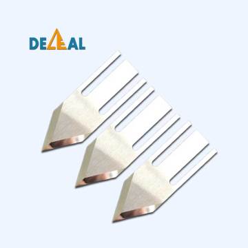 Cuchilla de corte de acero de tungsteno triangular de aleación dura de forma especial
