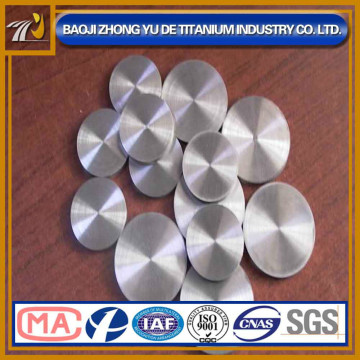 ASME SB381 GR5 titanium alloy disc