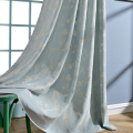 Living Room Bedroom Cotton Rope Embroidery Curtain