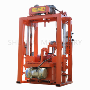 Roller Chain Block Machines and Small Business QM2-45 Brick Making Machine