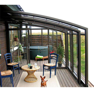 Aluminum Retractable Roof Sun Room