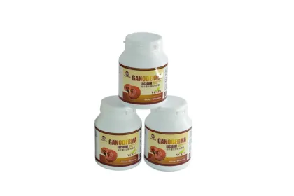 lingzhi powder organic reishi mushrooms extract capsule