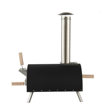 Factory Custom Fast Cooking Pellet Pizza Oven with Accessories 30x30 Cm Stone Base
