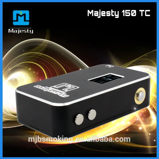 High Quality Hot Selling Electronic Cigarette Original Majesty 150w TC Box Mod Majesty 150, Hot Sales 150w Box Mod