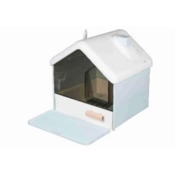 High Sided Cat Litter Box Deep Anti Tracking Tray Easy Cleaning Durable Plastic Indoor Pet Toilet Pan