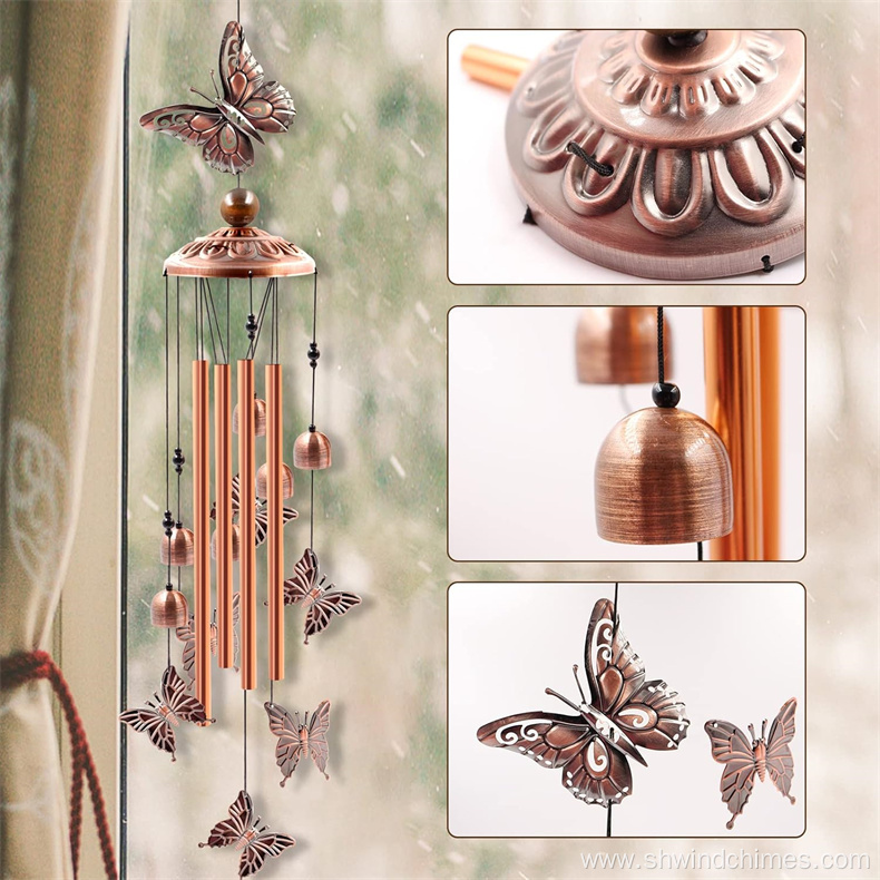 Aluminum Tube Wind Chime for Housewarming Celebrations