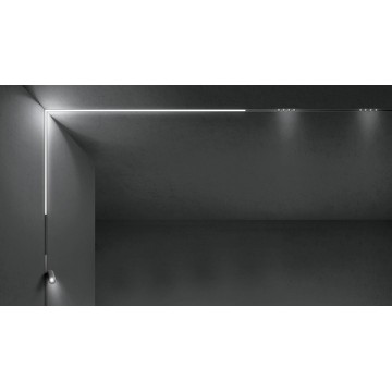 60cm Indoor Rail Lighting magnetic track light system DC48V Magnetic Flood led linear track light