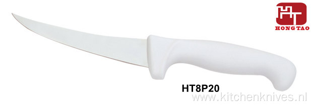 kitchen chef knife with plastic handle