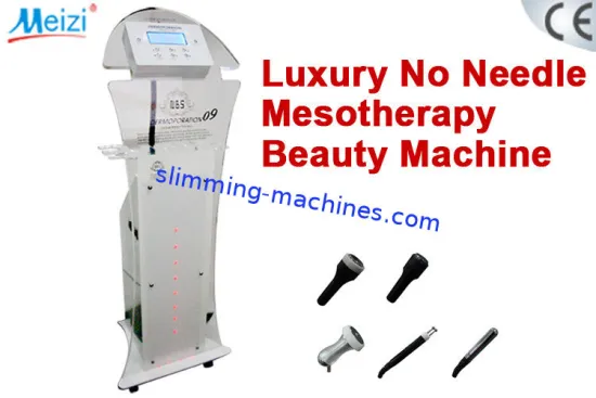 Beauty Equipments With Electrophoresis And No Needle Mesotherapy Machine
